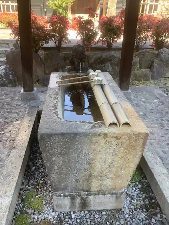 法蔵寺の手水舎