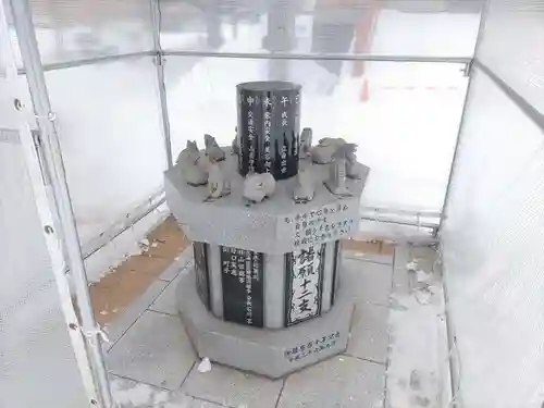 新川皇大神社の像