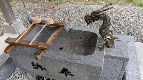札内神社の手水舎