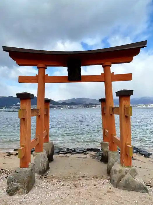 長浜神社の鳥居