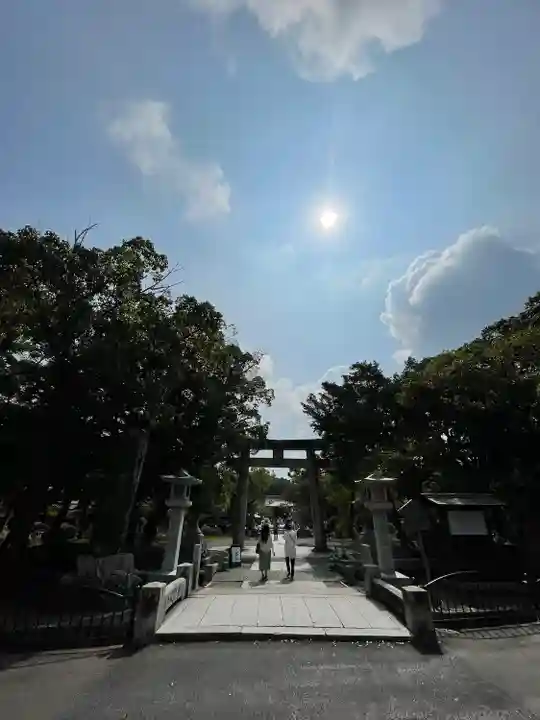 宗像大社の鳥居