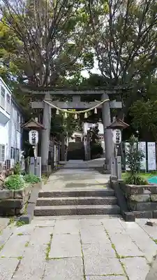 中村八幡宮の鳥居