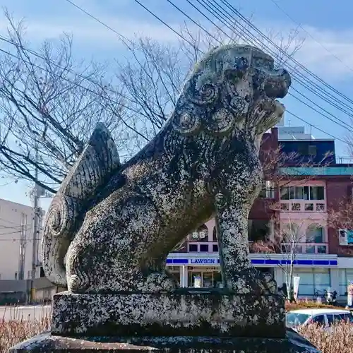 祐綏神社の狛犬