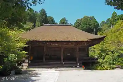 国宝　長寿寺の本殿・本堂