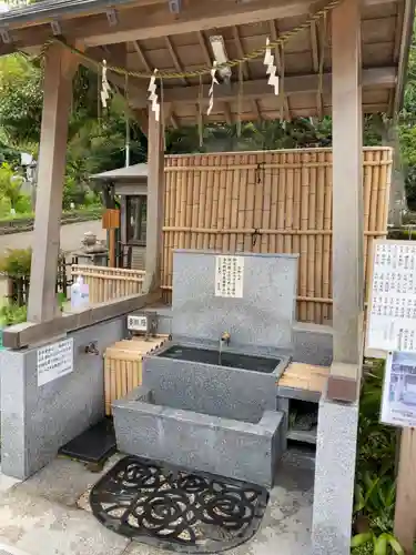 走水神社の手水舎
