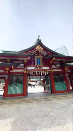 日枝神社の山門