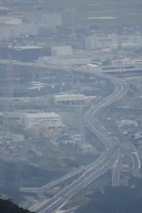 大山阿夫利神社の景色