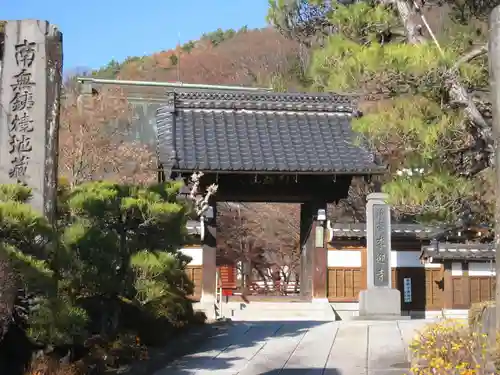 来迎寺の山門