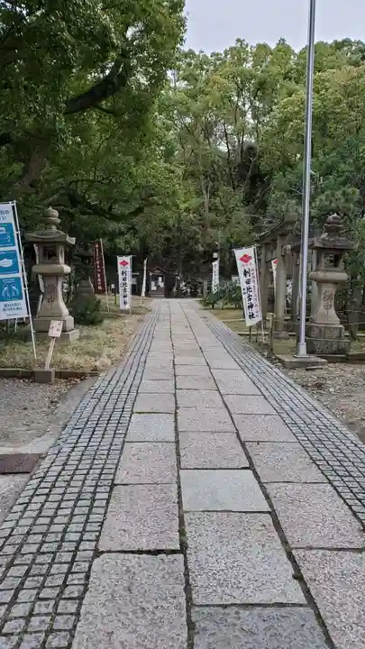 刺田比古神社の景色