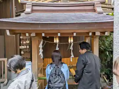 小網神社の手水舎