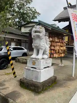 櫻岡大神宮の狛犬