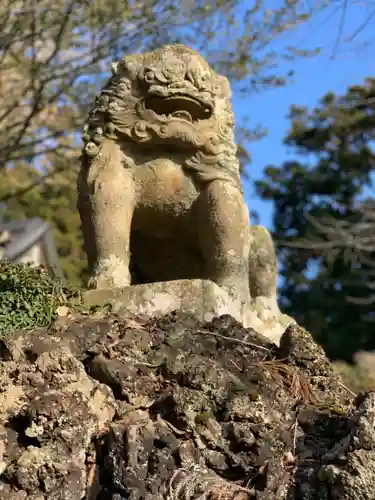 村山浅間神社の狛犬