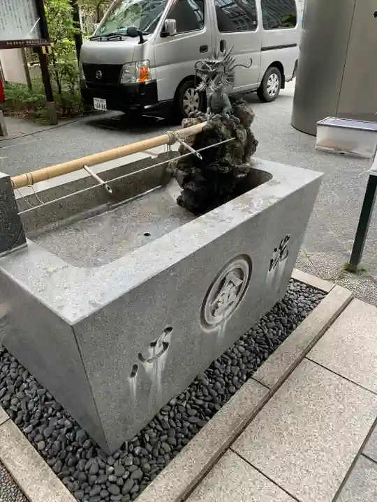 虎ノ門金刀比羅宮の手水舎