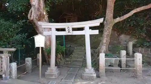 小動神社の鳥居