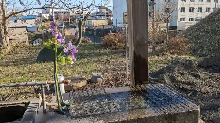 釧路一之宮 厳島神社の手水舎