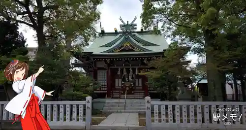 八劔神社の本殿