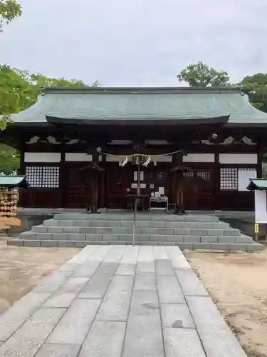 饒津神社の本殿