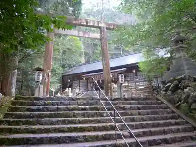 川上山若宮八幡宮の鳥居