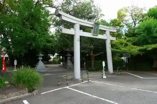 磯良神社（疣水神社）の鳥居