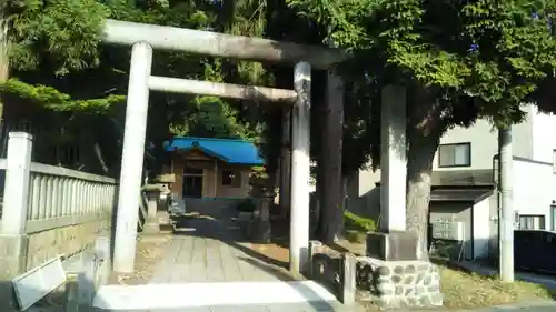 大日靈貴神社の鳥居