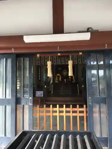 楊原神社の本殿・本堂