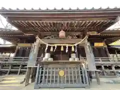 金村別雷神社の本殿