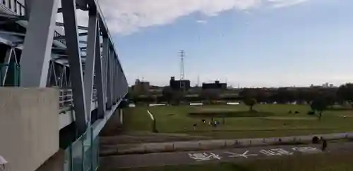 鵜森稲荷神社の周辺