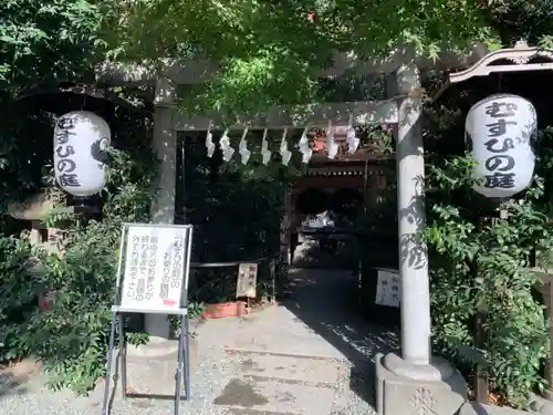 川越熊野神社の鳥居