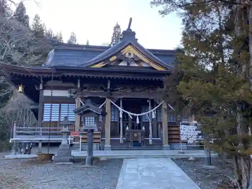 山口八幡宮の本殿