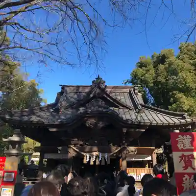 田無神社の初詣