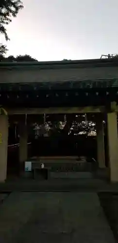 葛西神社の手水舎