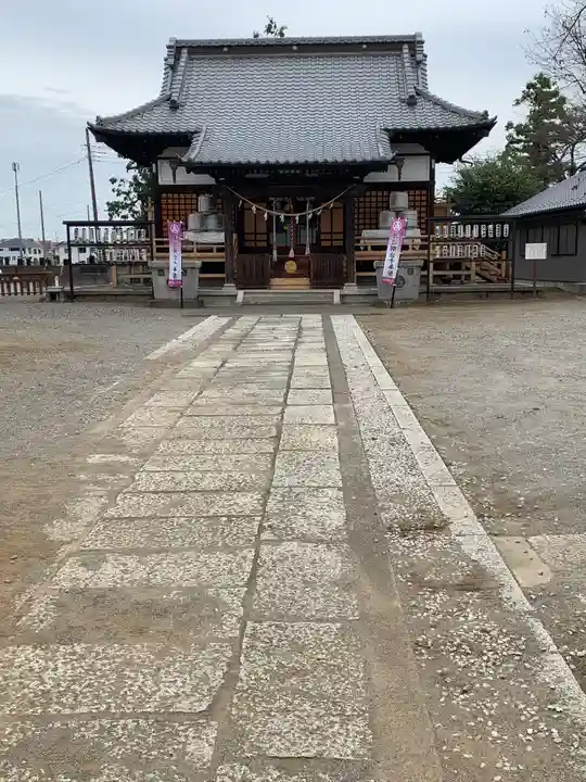 氷川八幡神社の本殿・本堂