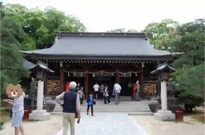 松陰神社の本殿・本堂