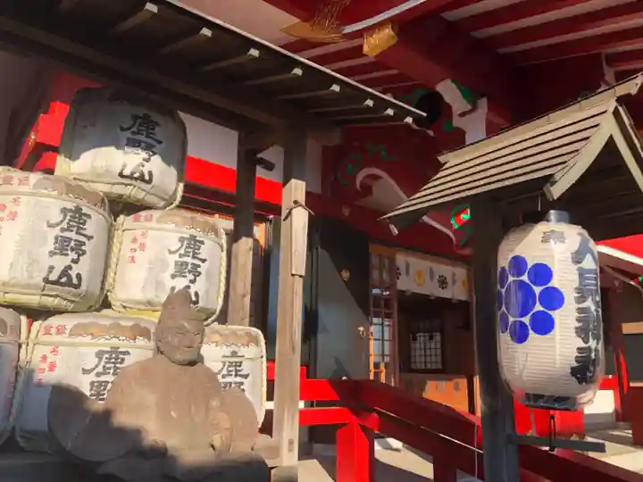 人見神社の本殿・本堂