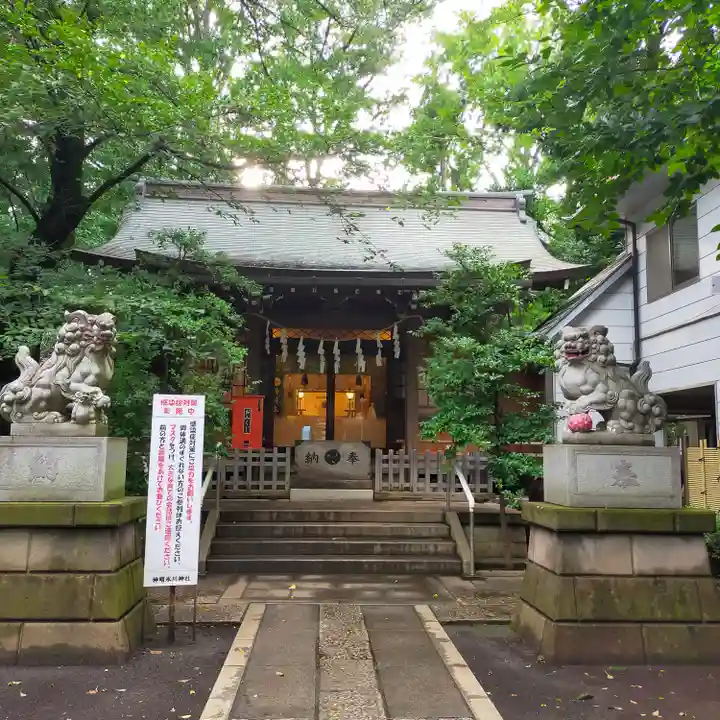神明氷川神社の本殿・本堂