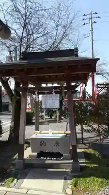鹿島神社の手水舎