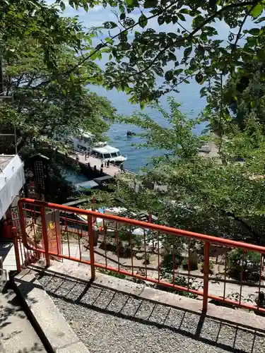 竹生島神社（都久夫須麻神社）の景色