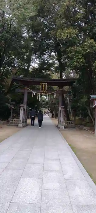 辛國神社の鳥居