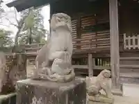 橘樹神社の狛犬