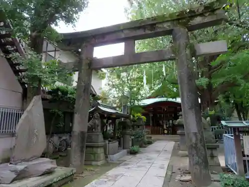 秋葉神社の鳥居