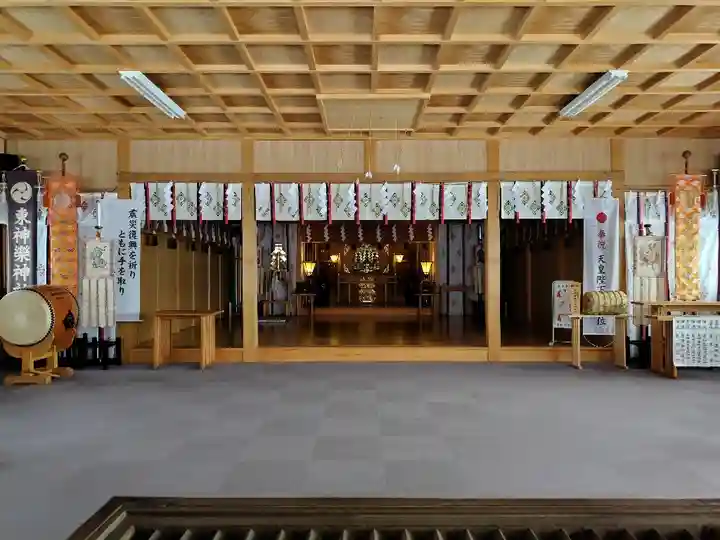 東神楽神社の本殿・本堂