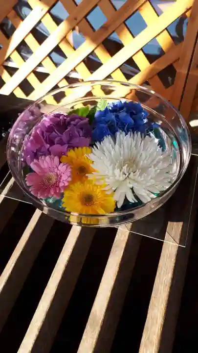 新川皇大神社の手水舎