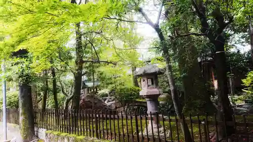 貴船神明社の庭園