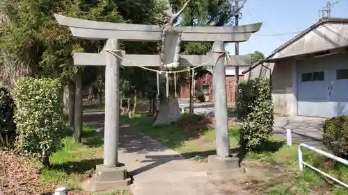 稲荷神社の鳥居