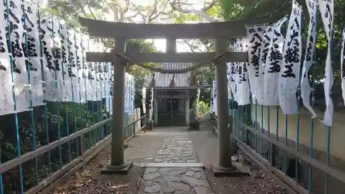 八百富神社の鳥居