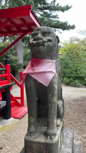 伊去波夜和氣命神社の狛犬