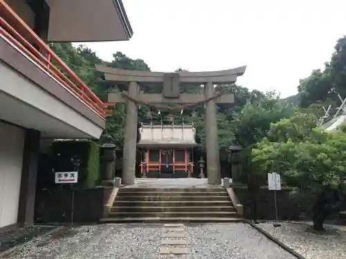 早吸日女神社の鳥居