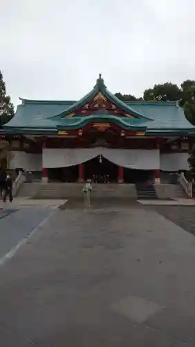 日枝神社の本殿・本堂