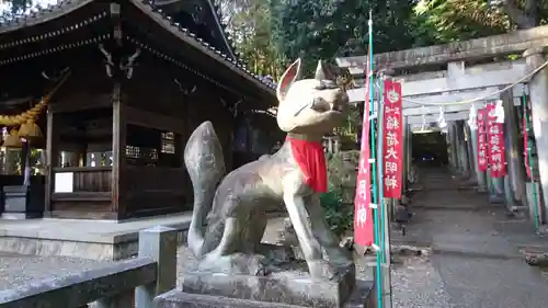 白山神社の狛犬