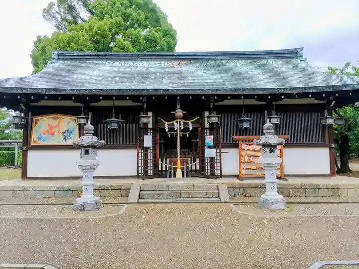 柳澤神社の本殿・本堂